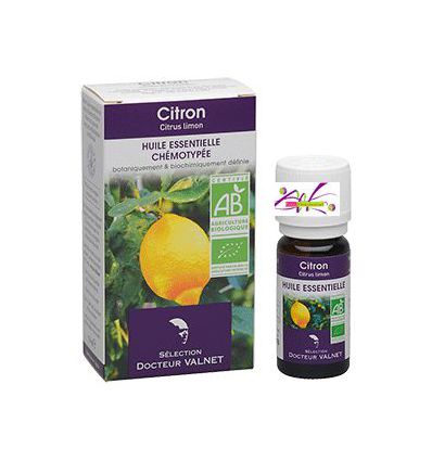 Essential oil Lemon Organic Doctor Valnet