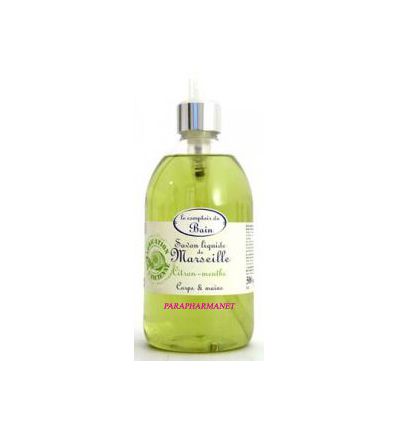 Liquid Soap of Marseille Lemon-Mint 500 ml